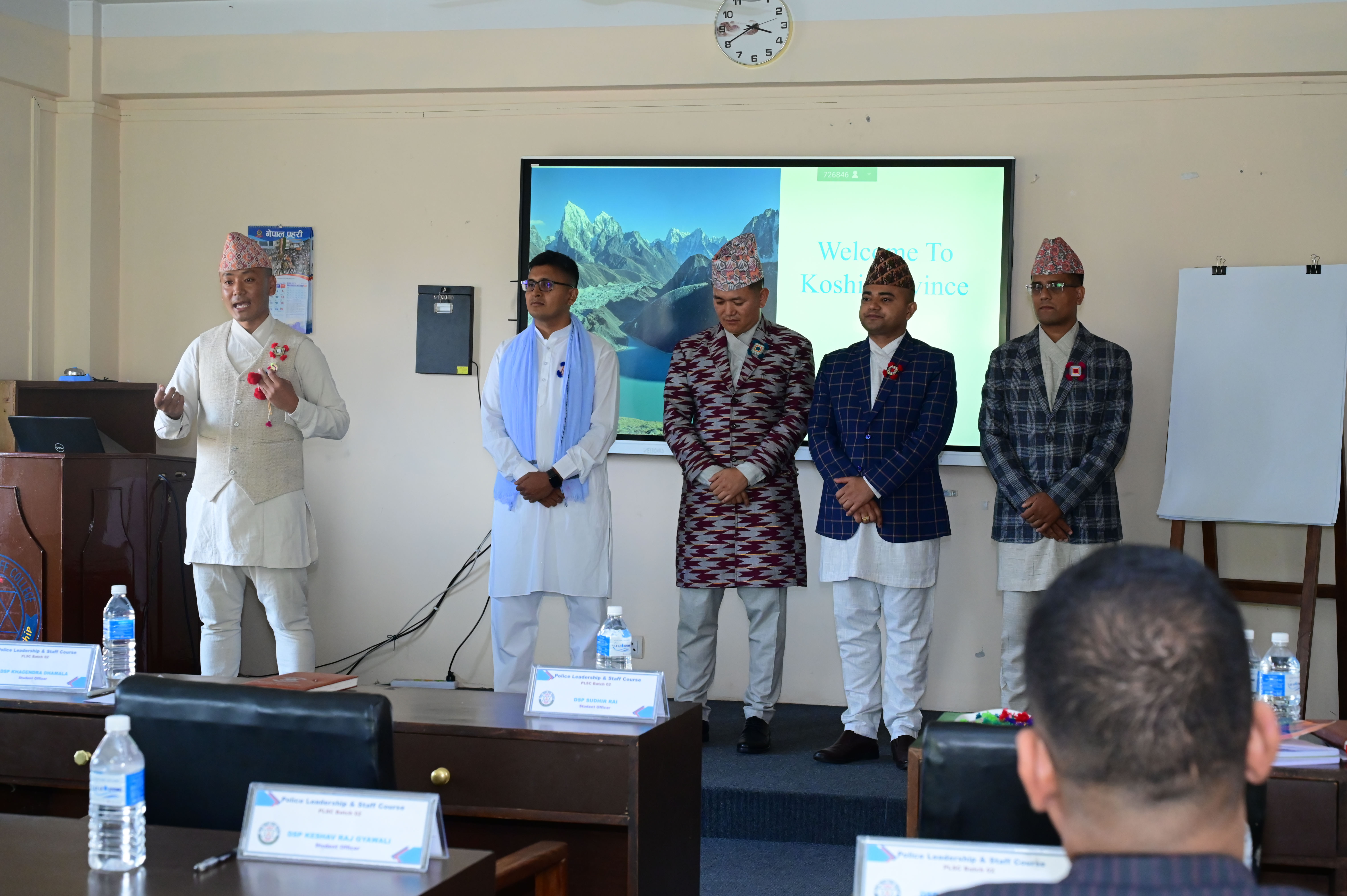 Exploring Koshi Province: A Presentation by PLSC Batch 02 Student Officers